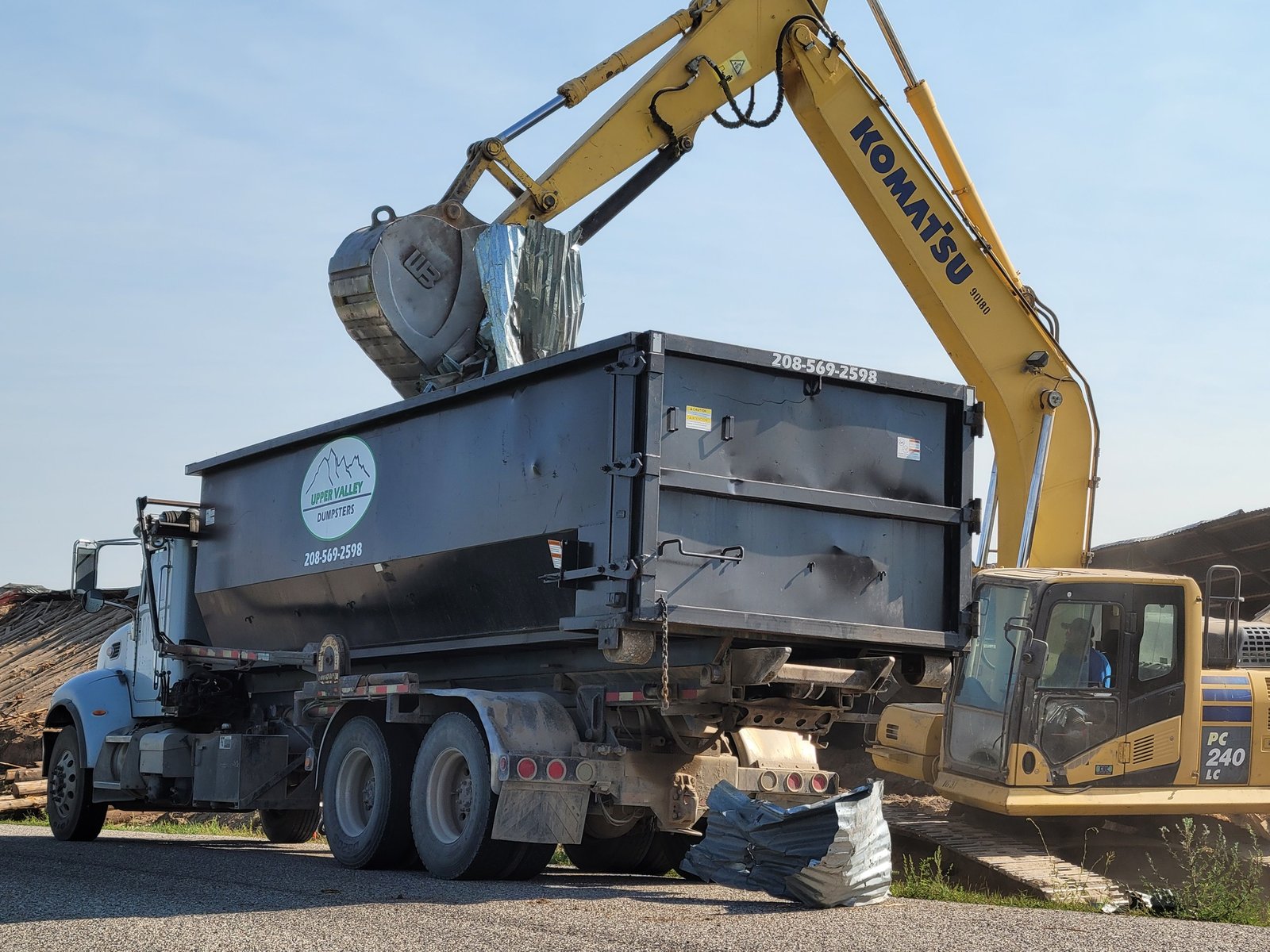 scrap metal recycling at ard cor landfill